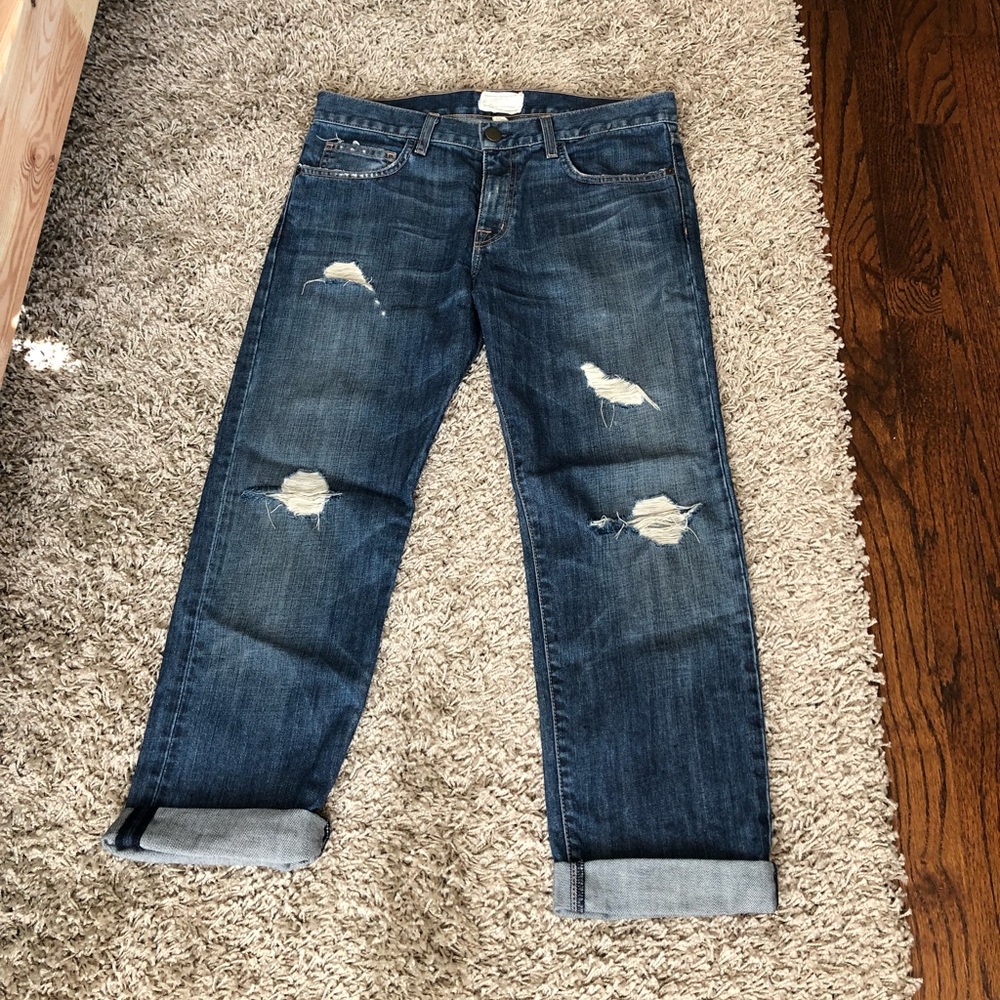 Current Elliot boyfriend jeans